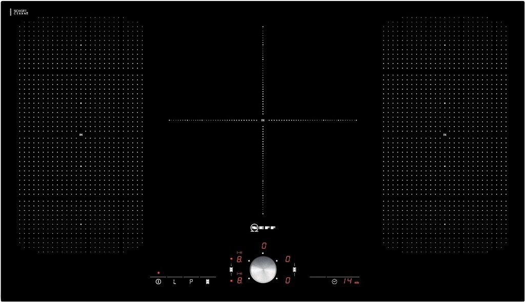 Piano cottura flexinduction